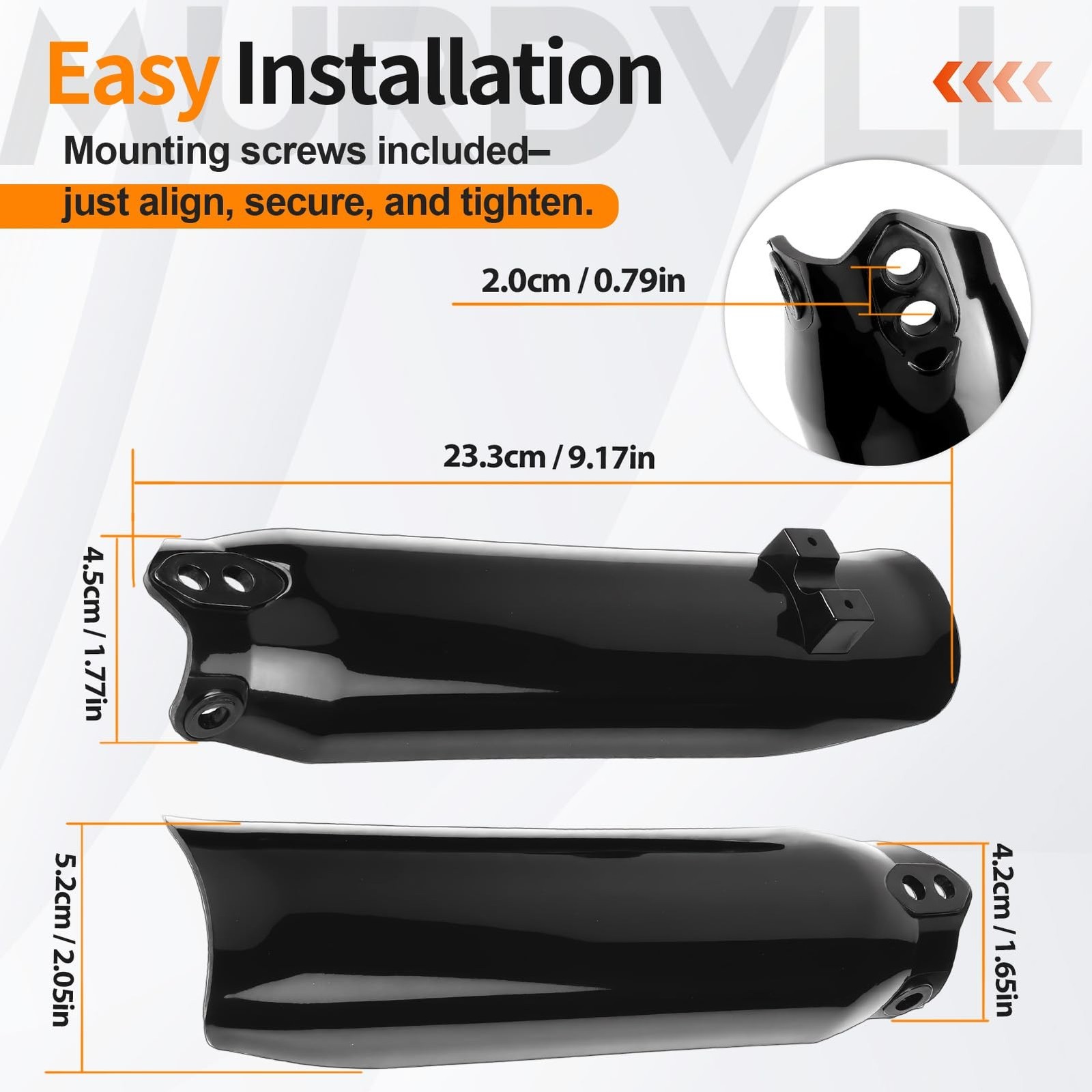 E Dirt Bike Front Fork Guards for Tutti Soleil 01, Fork Wraps for tuttio | Eb…