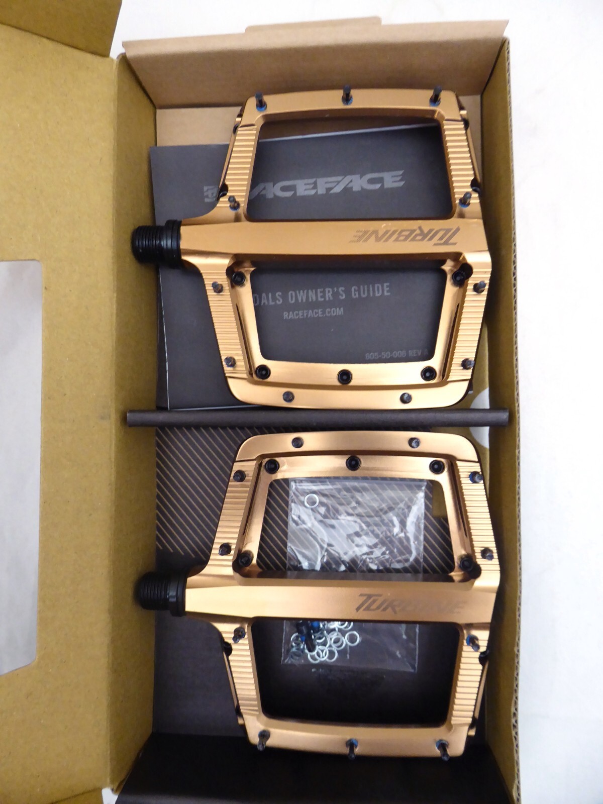 Race Face Turbine Platform MTB Mountain Bike Pedals – Kash Money Bronze