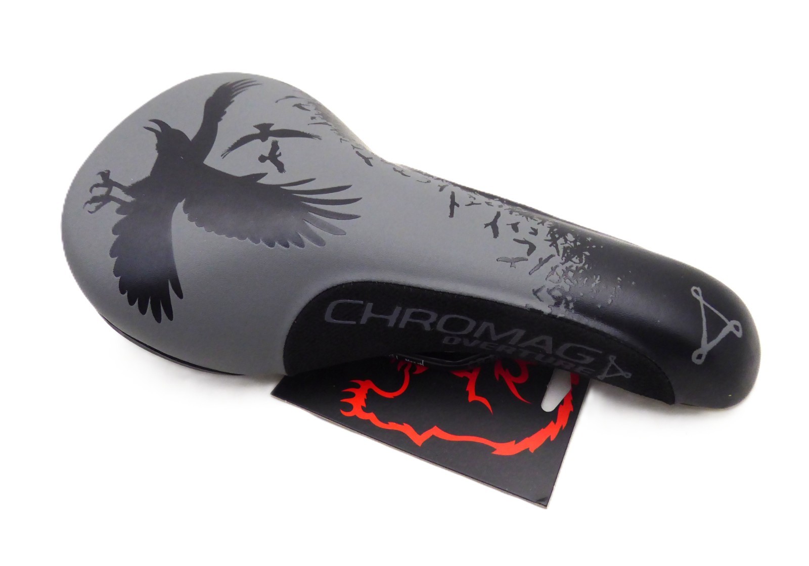 Chromag Overture LTD Dirt Jump & Slopestyle Saddle with CrMo Rails, Synthetic