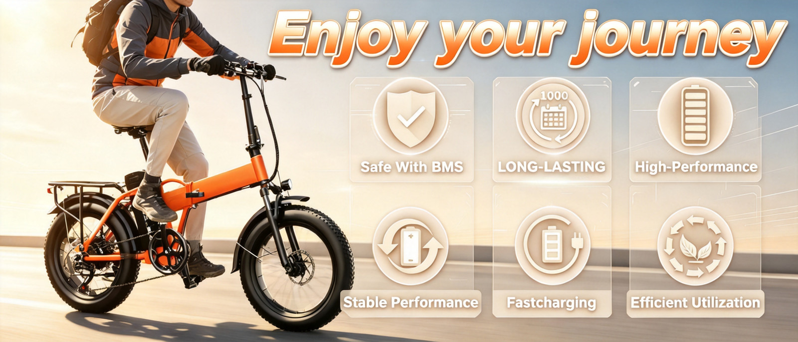 E-bike Battery For ANCHEER Gocio Fold24 Fold Electric Pedelec Tube Batteies