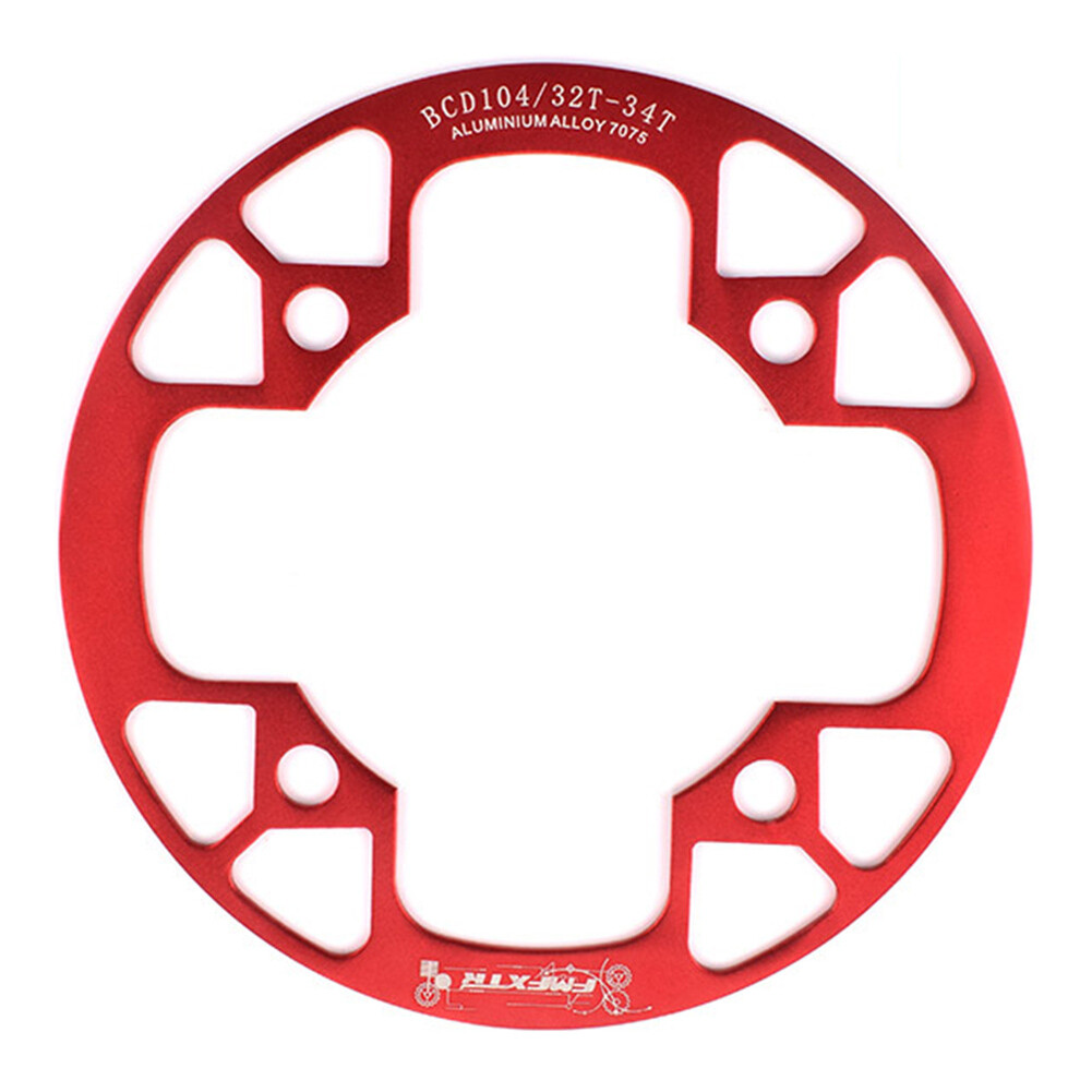 Aluminum Chainring Guard 104BCD 32-42T MTB Bike Crankset Sprockets Chainwheel