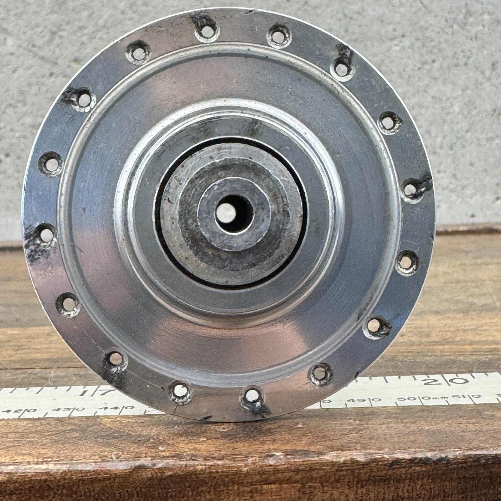 Vintage Hi-E Rear Hub Sealed Bearing 32 Hole 126 HiE Black Mountain Ultralight