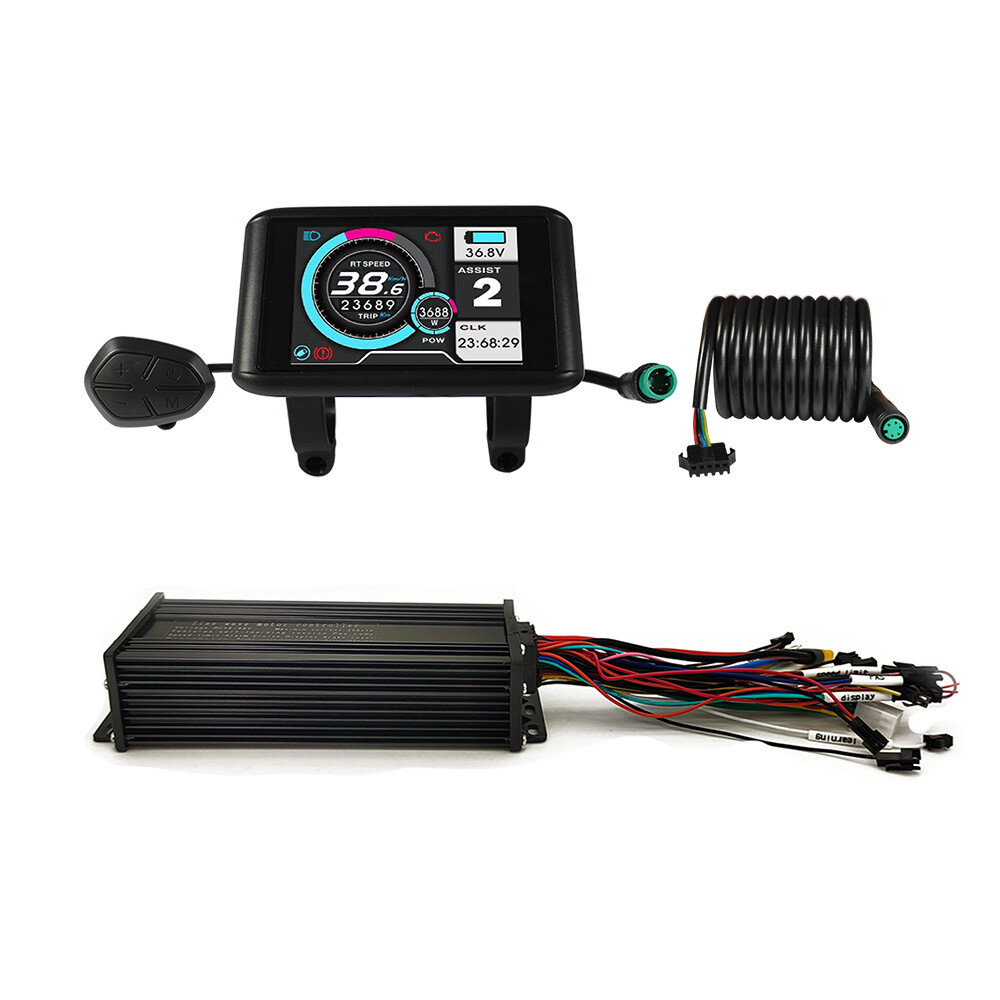 E-bike 36V/48V/ 52V 45A 2000W Controller +UKC1 LCD Display Electric Bicycle