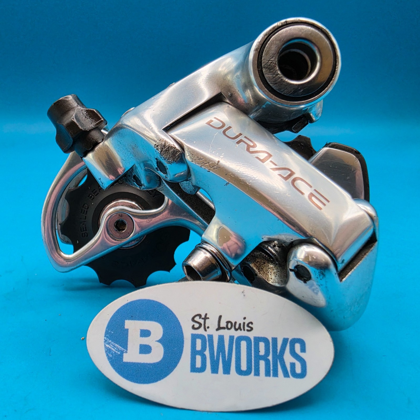 Shimano Dura Ace RD-7700 9 Speed Short Cage Rear Derailleur Double 2x9sp g6