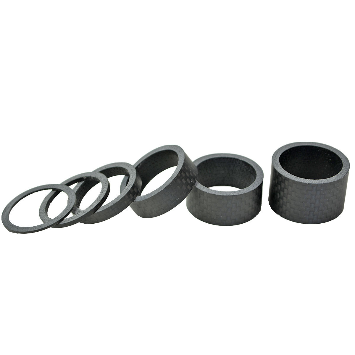 1″ OMNI Racer WORLDS LIGHTEST Carbon Fiber Headset Spacers 2,3,5,10,15,20 MATTE