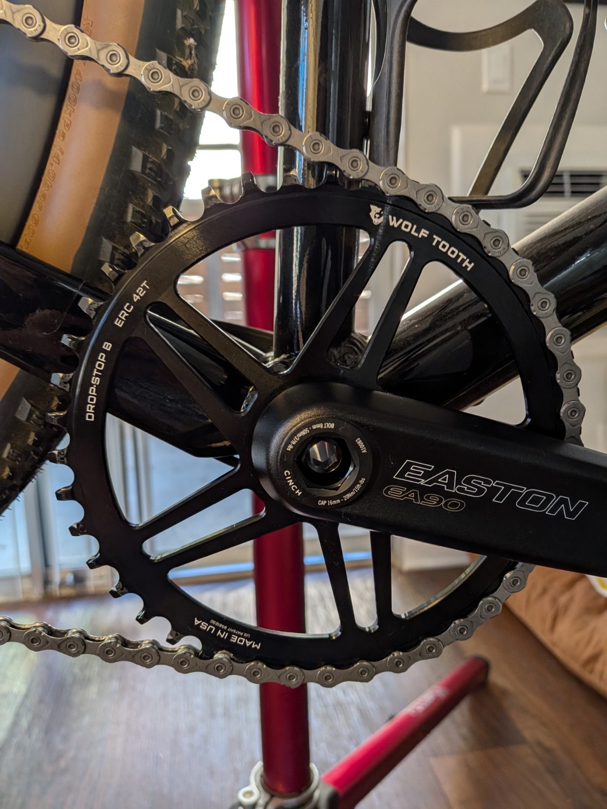 Wolf Tooth Direct Mount Chainrings for Easton CINCH 42T Low Miles