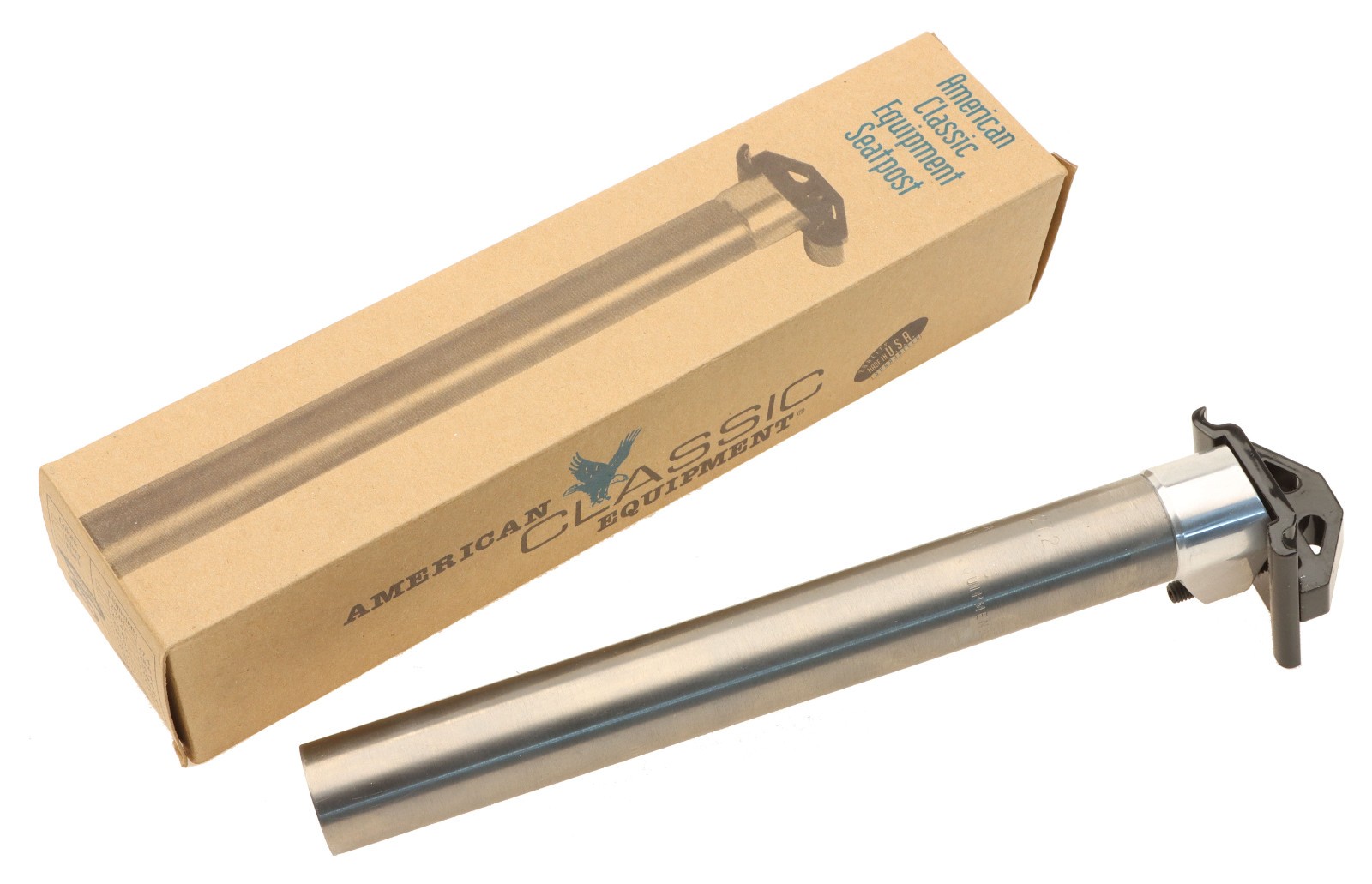 American Classic Equipment Titanium Seatpost 27.2mm X 235mm 25mm Offset NEW NOS