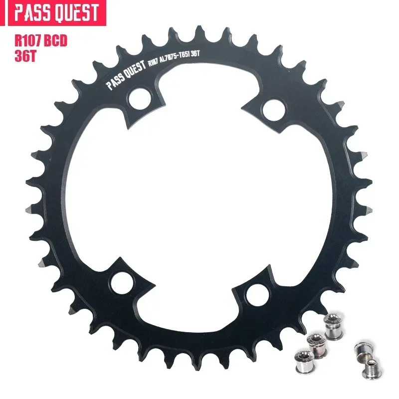 107bcd Chainring 12 Speed Round Chainwheel 36 40 42 54 56 58T for Crankset