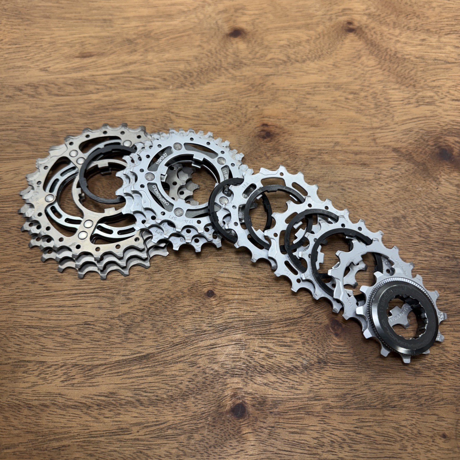 Campagnolo Record 11 12-27t Titanium Steel 11-Speed Road Bike Cassette