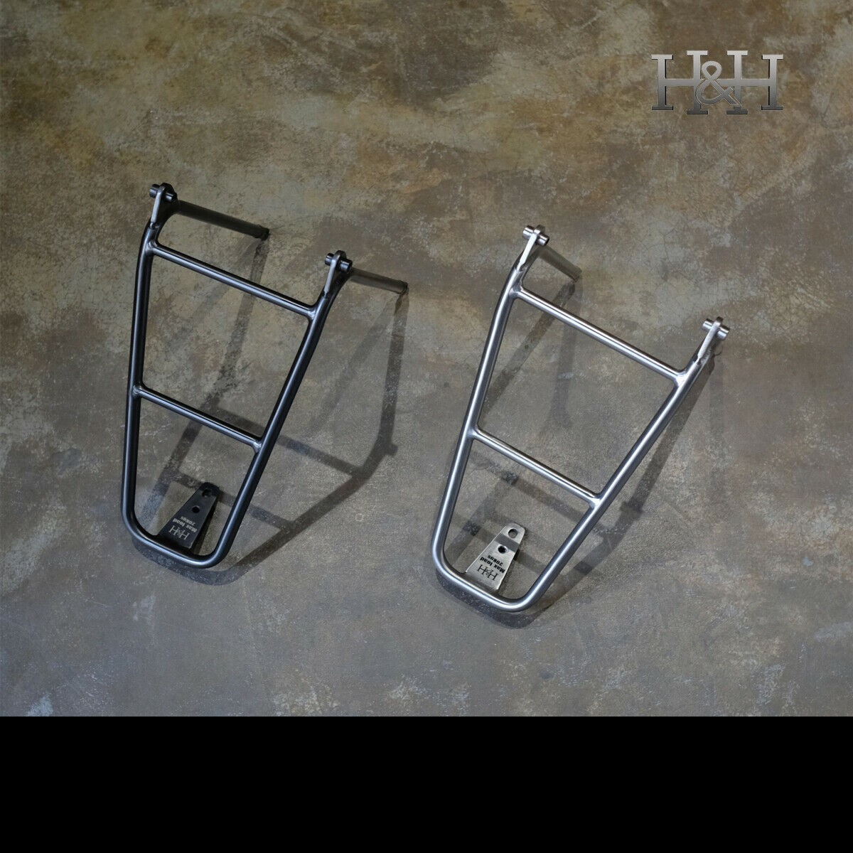 H&H/Titanium rear rack for Brompton