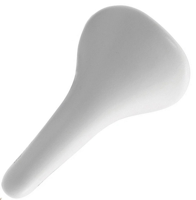 NEW SELLE ITALIA Turbo 1980 Vintage Bicycle Saddle FeC Alloy Rail: WHITE