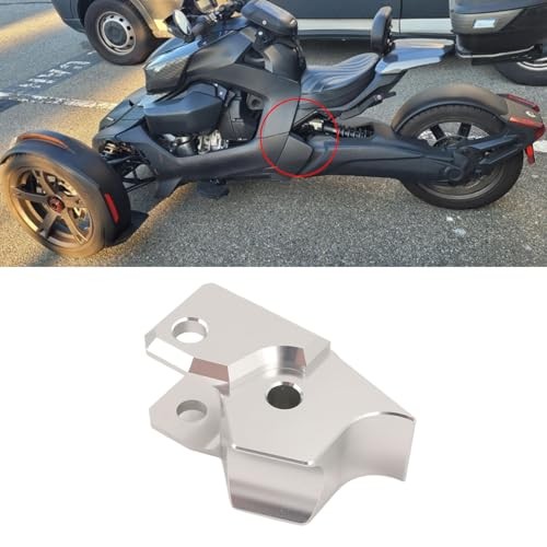 3in Rear Shock Lift Kit for Ryker 600‑900 & Rally 2021 and Below, Aluminum