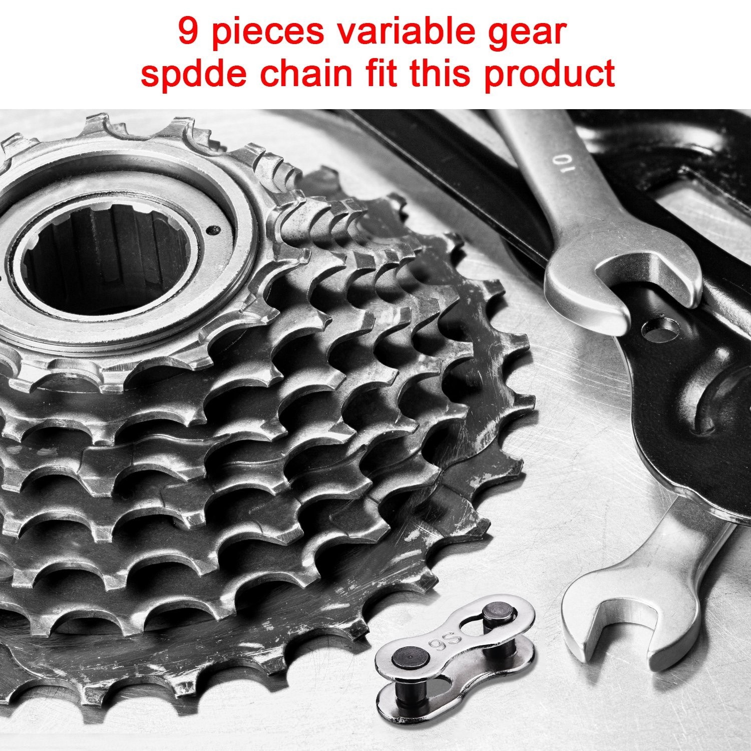 8 Pairs Stainless Steel Bicycle Missing Link – Master Link for 6-10 Speed Chains