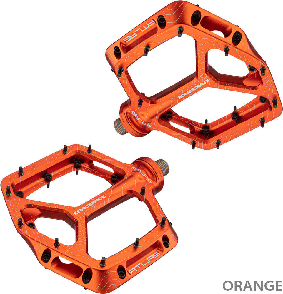 Race Face Atlas 9/16″ Platform Pedals Mountain MTB Alloy Pedal 8 Colors