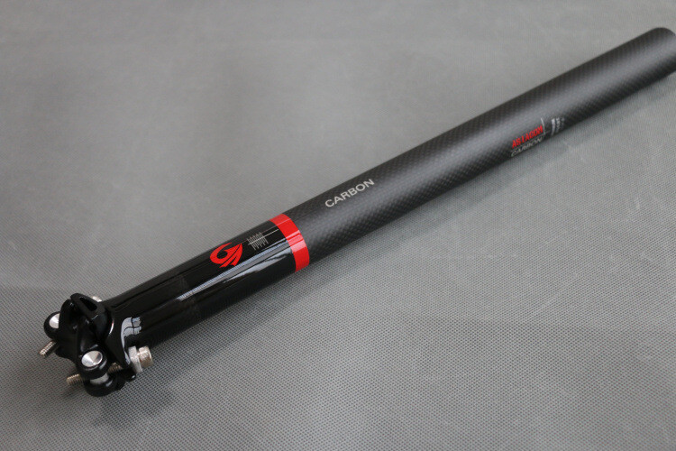 ASIACOM Carbon Fiber MTB Road Bike Ultralight Seat Post 25.4/27.2/30.8/31.6mm