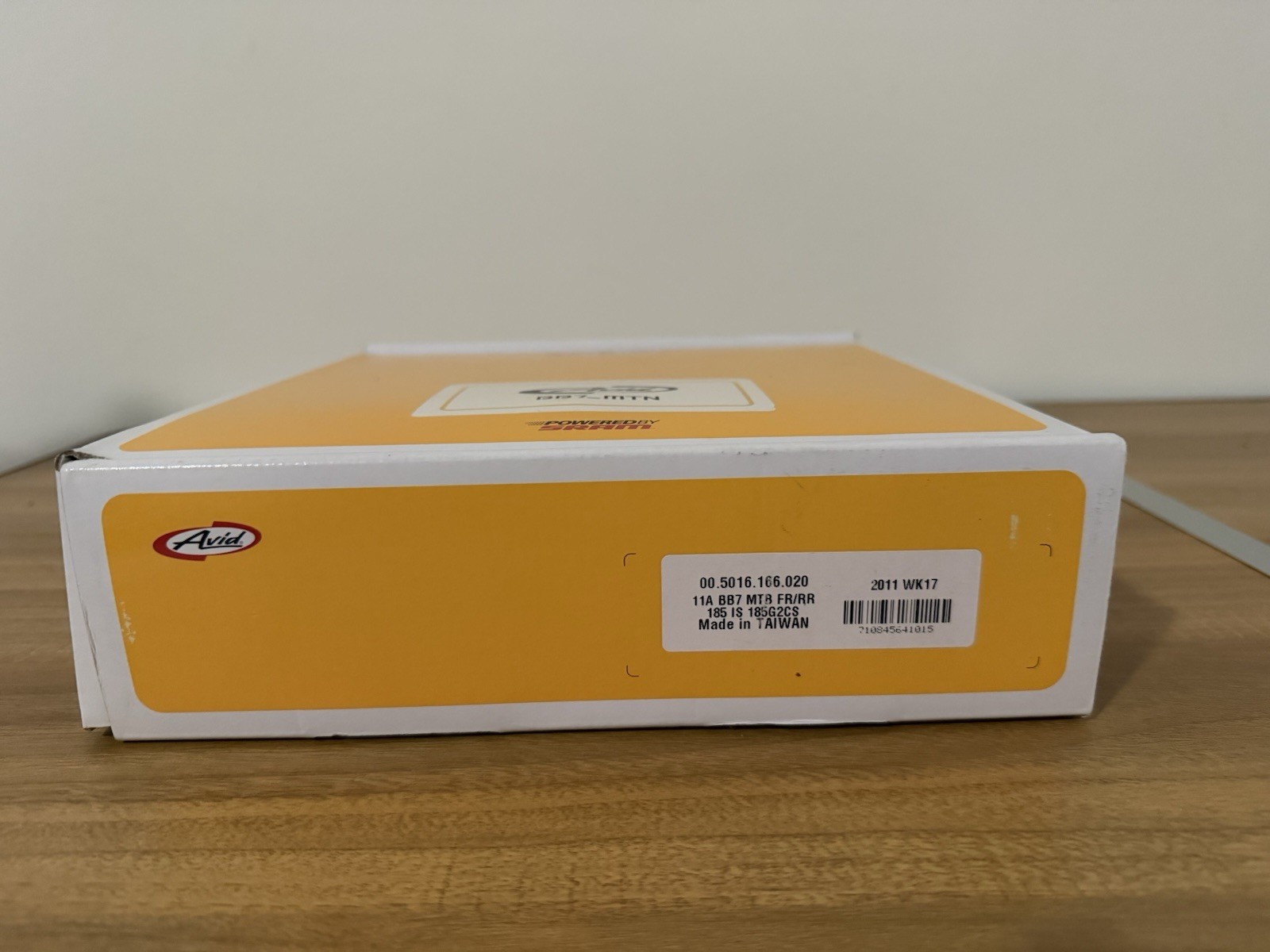 Avid BB7 MTB Mechanical Disc Brake Front or Rear 185mm 2011 New In Box