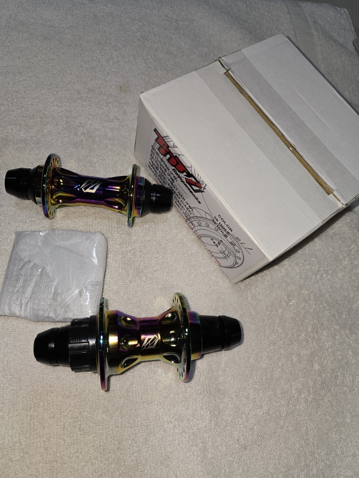 TNT Rapid Fire Cassette Hub set Pro 36H Oil