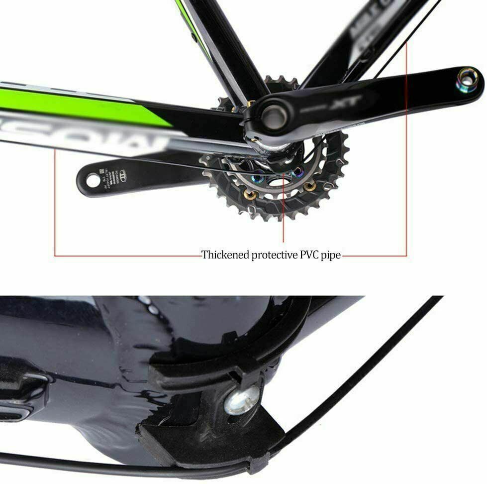 Standard Brake Cable Set / Kit Black Housing for MTB or Road Bicycle