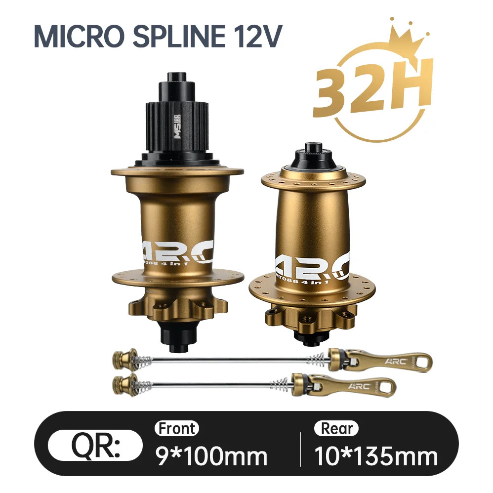 180 Clicks Bicycle Hub 32Holes 6 Bolts Disc Brake for HG XD MS Mountain Bike Hub