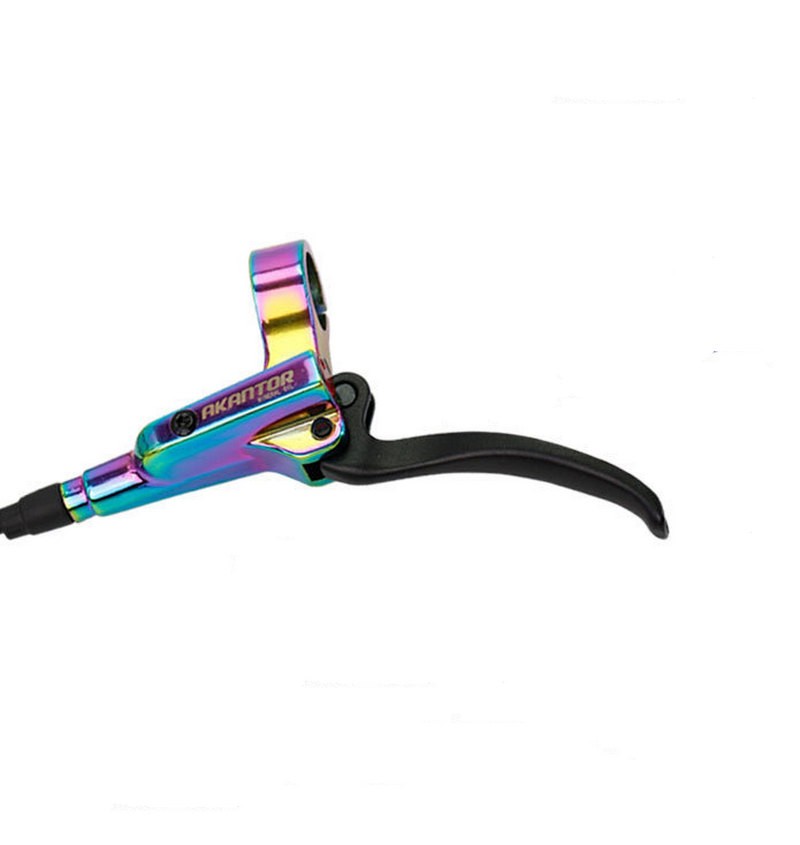Swishti MTB eBike Bike Hydraulic Disc Rotor Brake Set Rainbow Color 3488