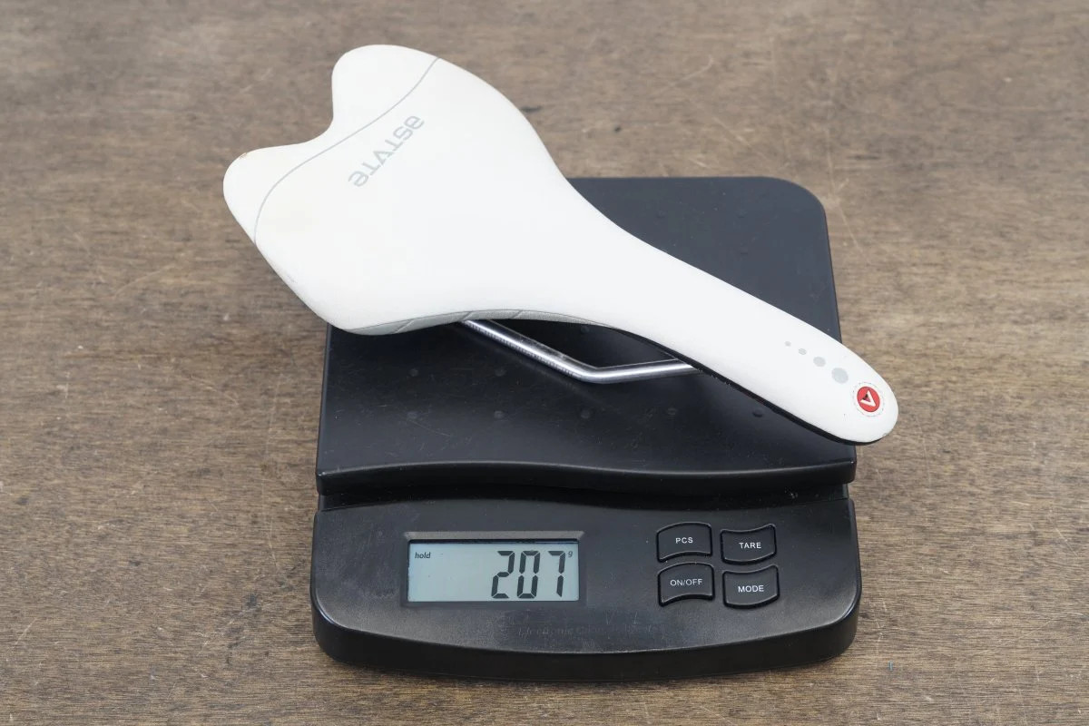 132mm Astvte Skyline SR Titan V-Tube Titanium Road Saddle 207g