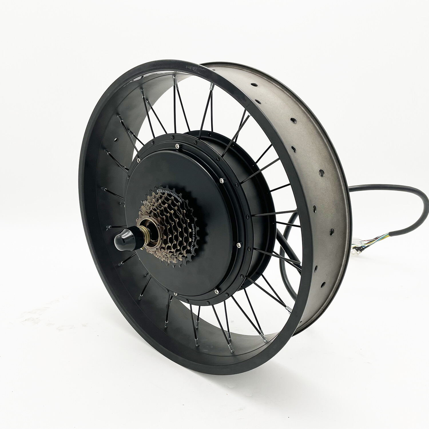 36-52V 1000-1500W 175mm 190mm dropout 20″/24″/26″ Fat Wheel Ebike Conversion kit