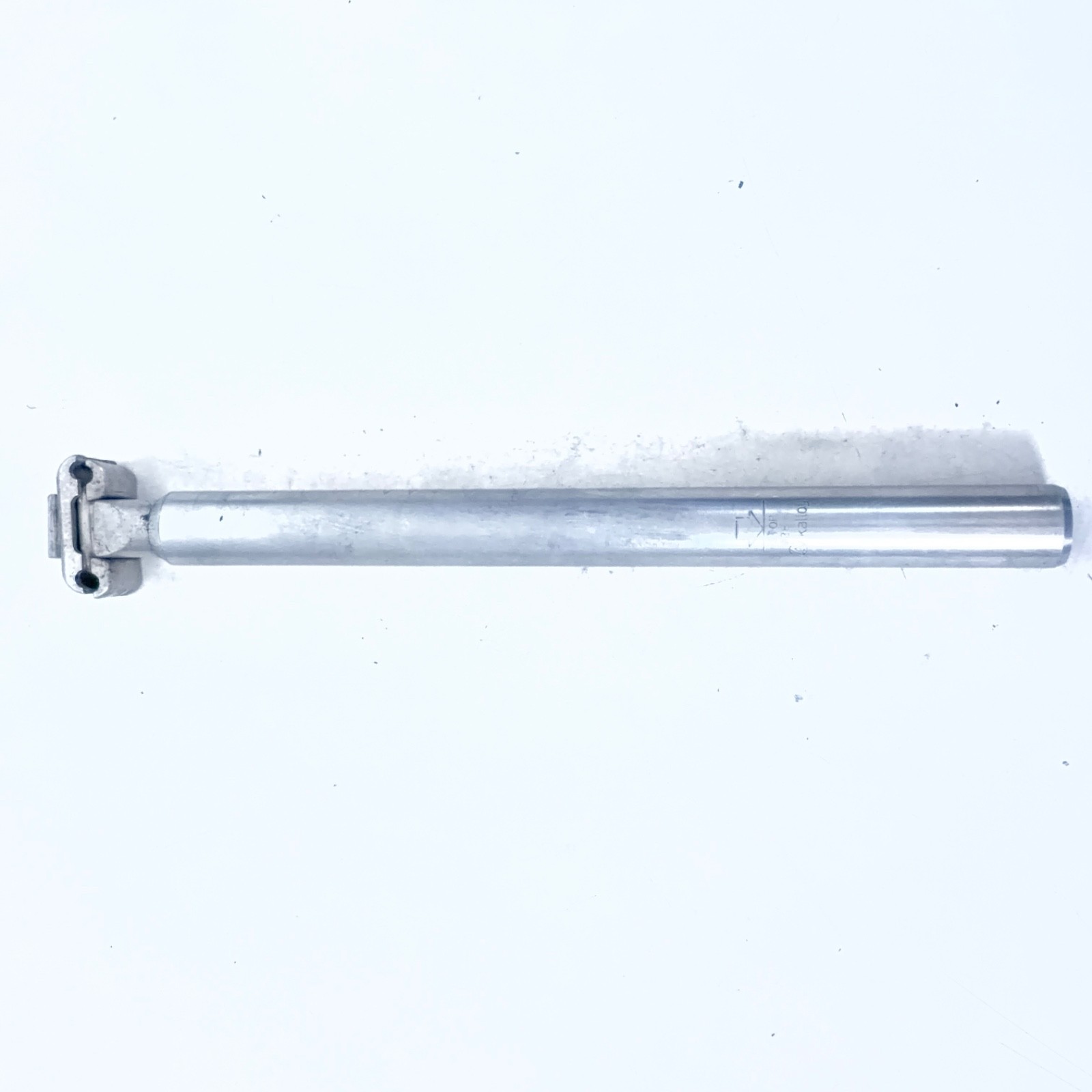 KALLOY Vintage Alloy Bike Seatpost Ø28.6/350mm Silver Adjustable 25mm Setback