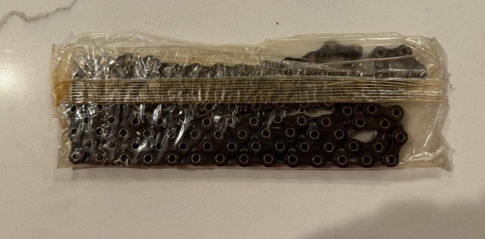 Vintage NOS & Box Regina Extra SL Superleggera 1/2 x 3/32”114 Link Bicycle Chain