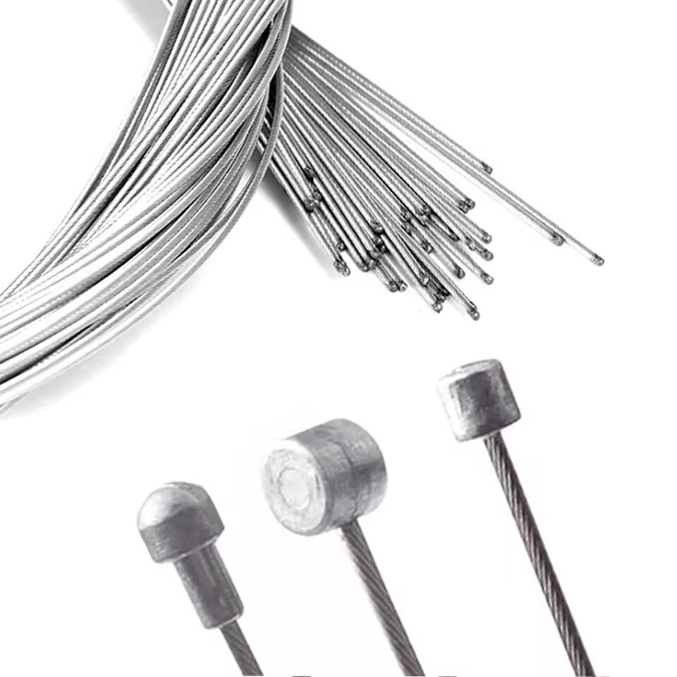 5/10Pcs Bicycle Bike Brake Shift Cables Stainless Steel Front Rear Inner Wire 2M