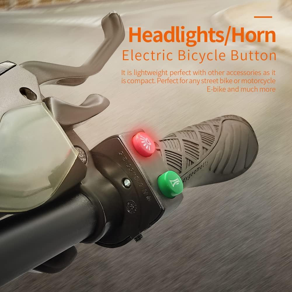 WUXING DK226/DK11 Electric Bike Scooter Light Switch 24V/36V/48V/60V/72V Ebike L