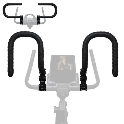 U-Handlebar Extender for Indoor Spin Bikes – Comfortable Upright Ride & Grip Opt