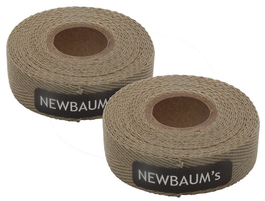 2-Rolls Newbaums Cotton Cloth Road Fixie Bike Handlebar Drop Bar Tape Wrap Khaki