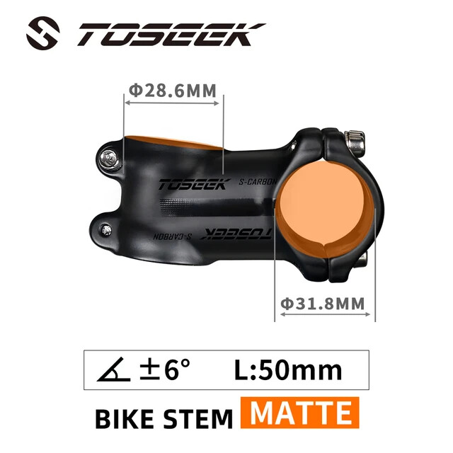 Bicycle Stem 31.8mm MTB Road Bike Handlebar Stem Angle 6/17Degrees 60-120mm