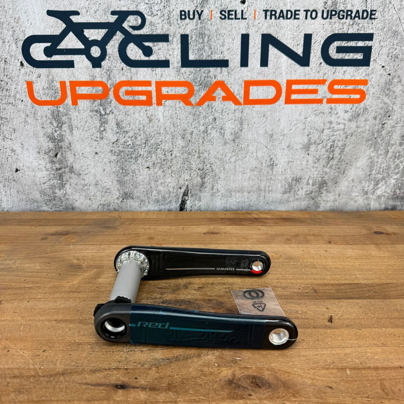 New! SRAM Red AXS E1 165mm DUB SL 29mm Carbon Crankset Crank Arms 305g