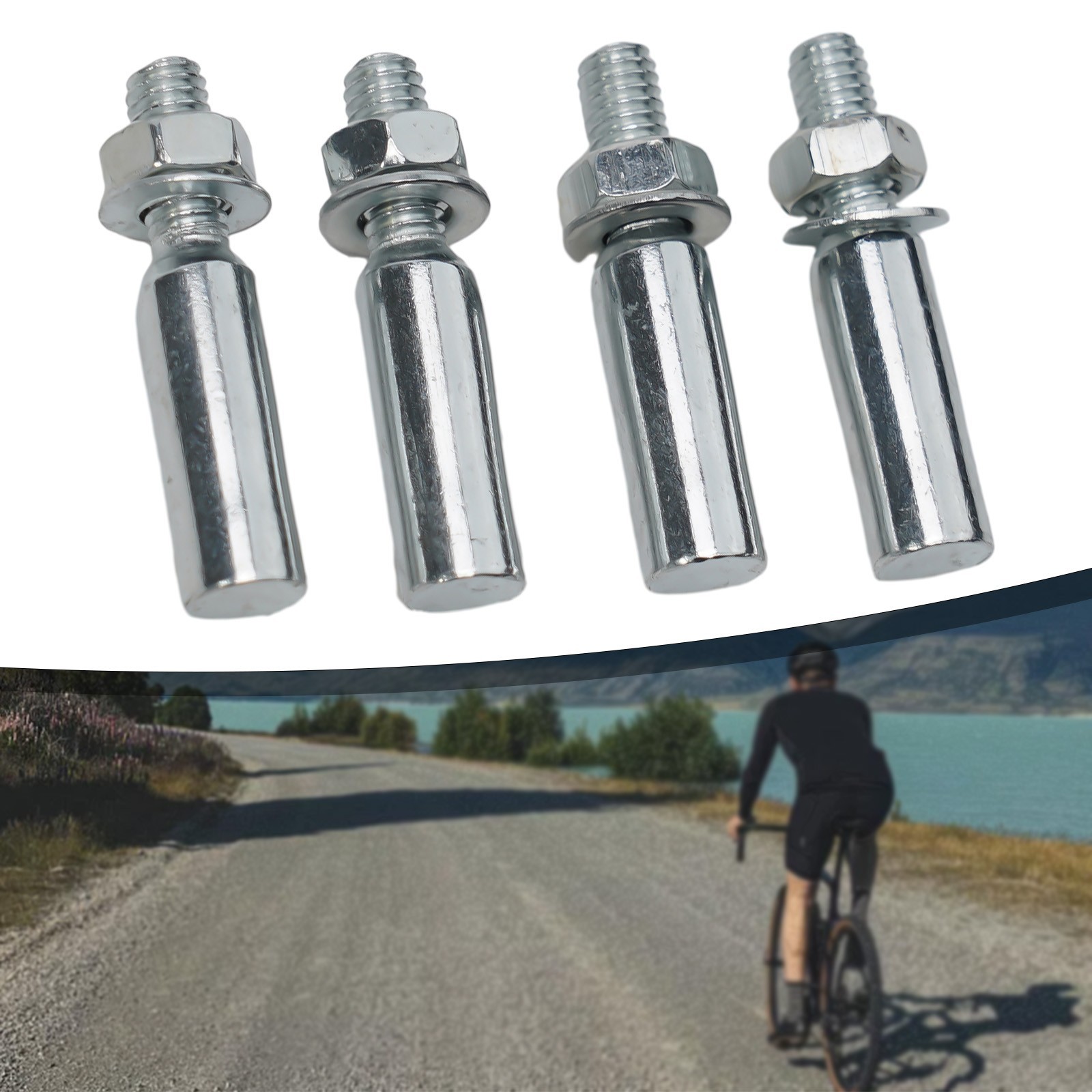 Efficient Bike Cycle Standard Cotter Pin 9 5mm 38 for Raleigh Crank Chainwheel