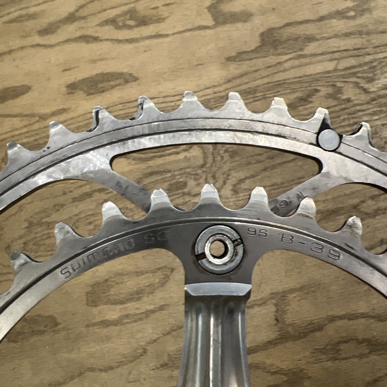 Shimano Dura Ace Crankset FC-7700 172.5mm 53/39 Double 130 BCD w/ BB-7700