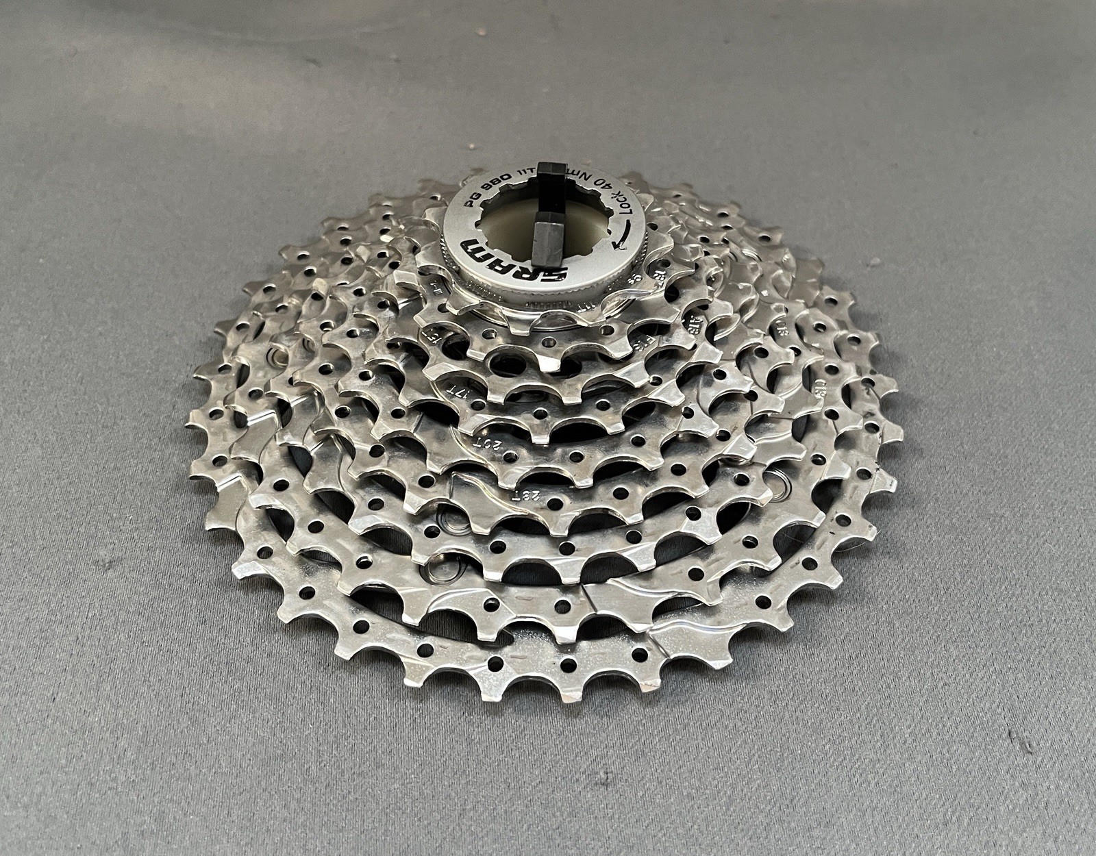 SRAM PG-980 Cassette 11-34T 9-Speed HG PowerGlide MTB