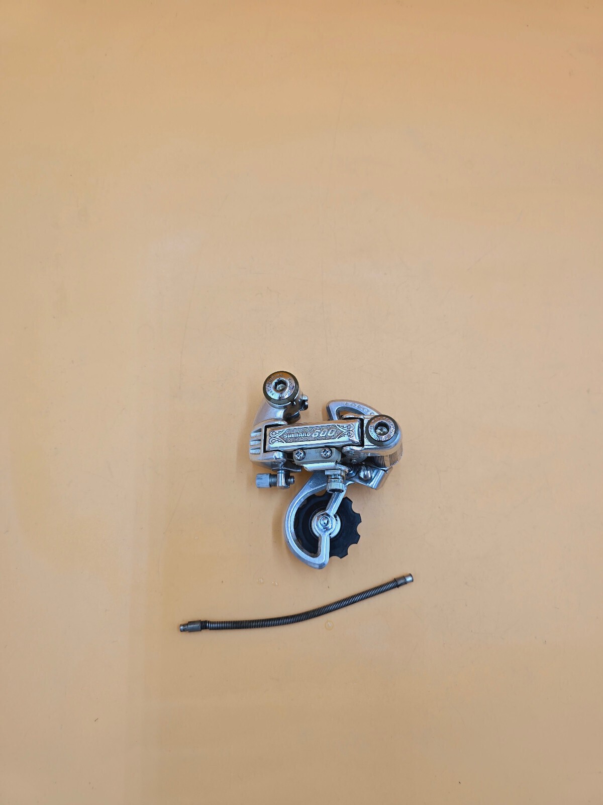 Rear Derailleur Shimano 600 Arabesque Cable Guide Rear Derailleur RD-6200 Vintage