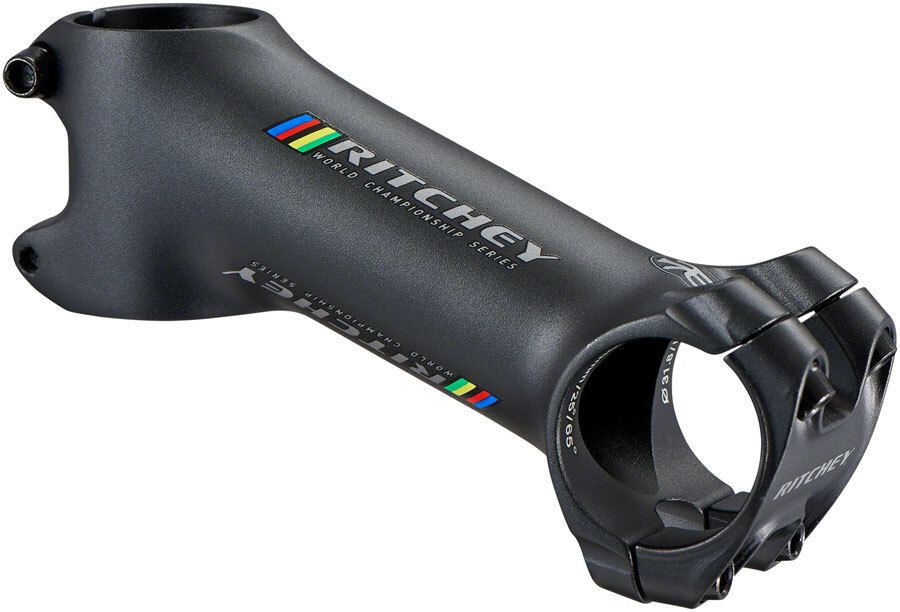 Ritchey WCS C220 25D Stem: 31.8 mm Bar Clamp, 80 mm Length, +/-25 Degree, Black