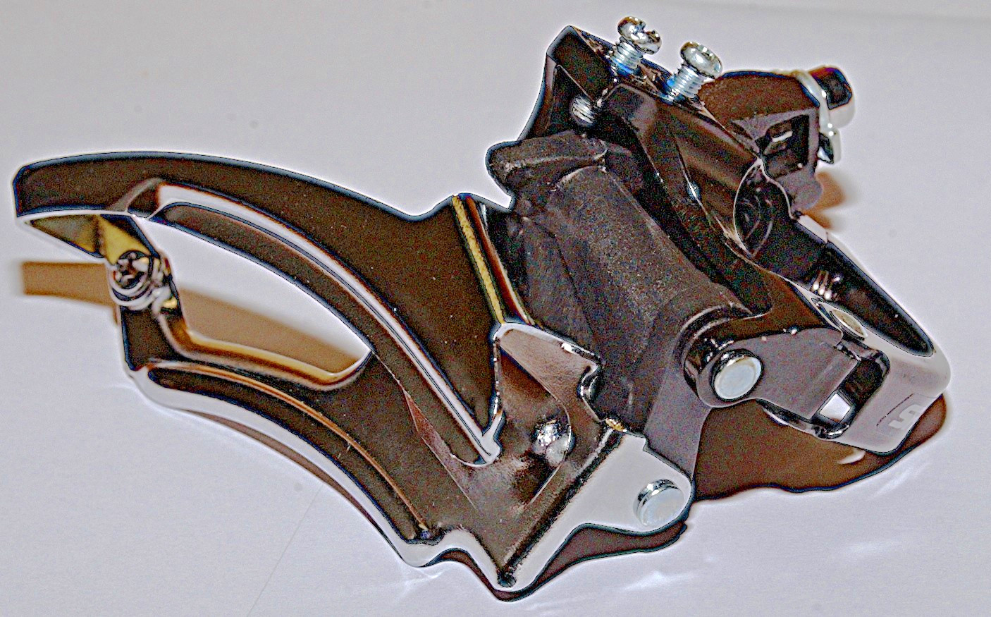 SR Suntour Triple Front Derailleur 34.9mm 42/32/22T Dual Pull Model 42T-C5DFG324