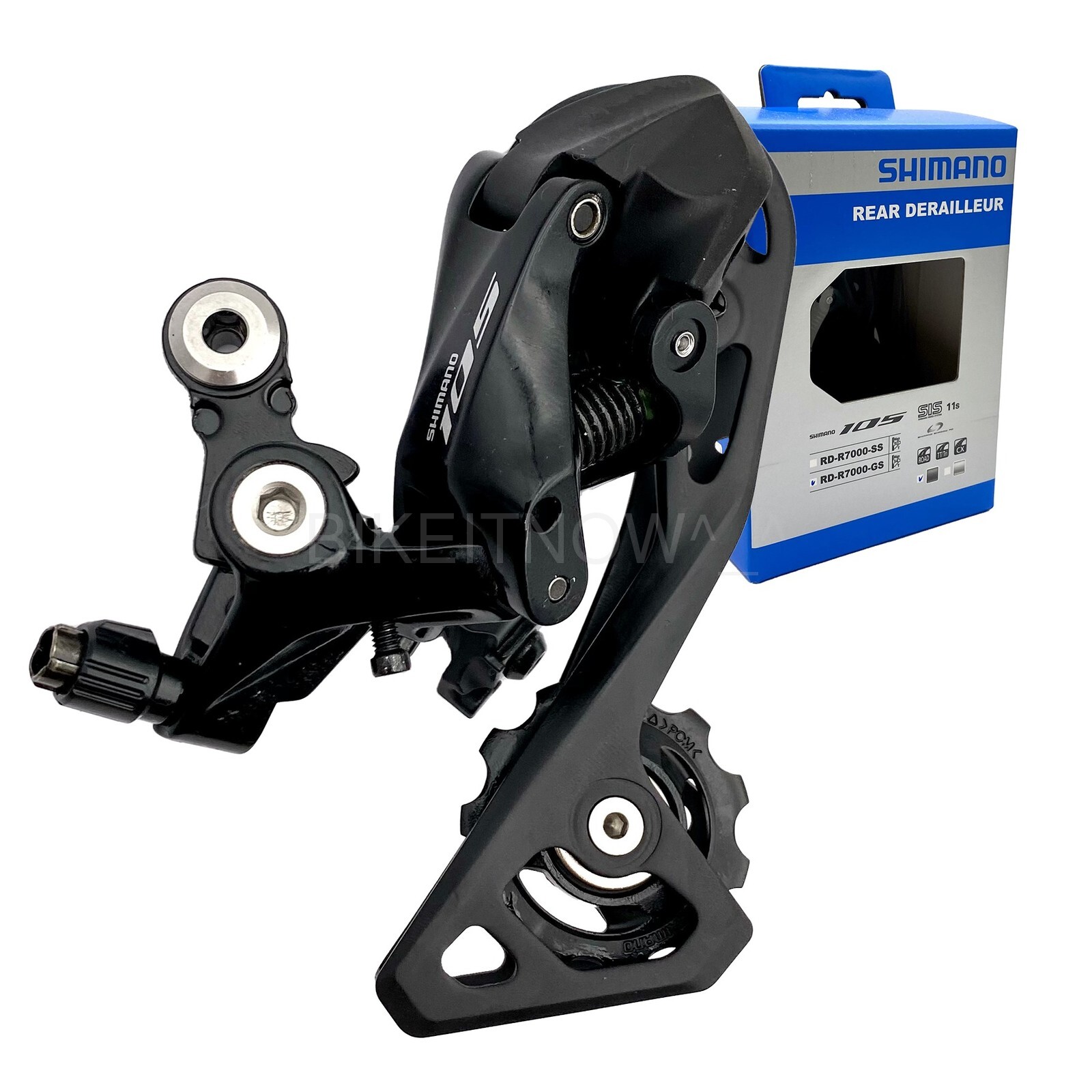SHIMANO 105 RD-R7000-GS Road Medium Cage 34T Rear Derailleur 11S,IRDR7000GSL