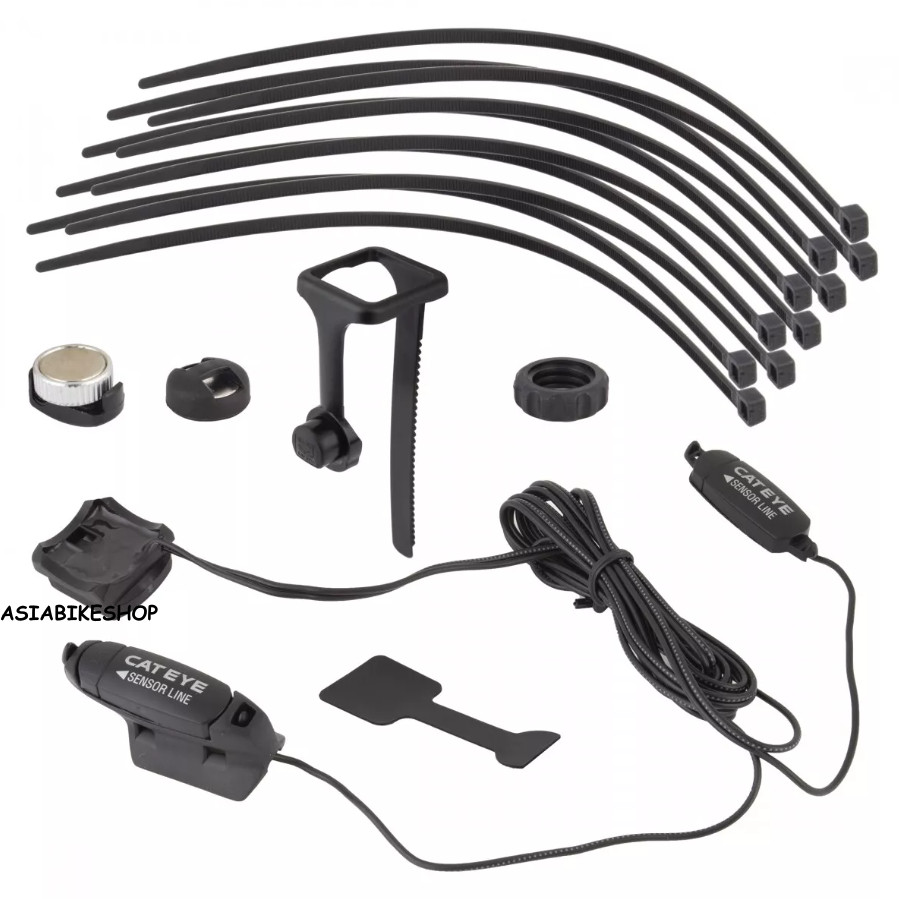 Cateye Sensor Kit For Strada Cadence CC-RD200 Wired Speed Sensor New 160-2090N