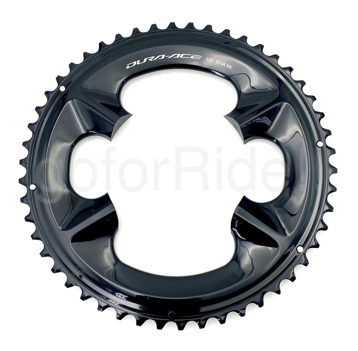 Shimano DURA-ACE Road Bike Chainring 50-34T for FC-R9200/P, 2×12 Speed