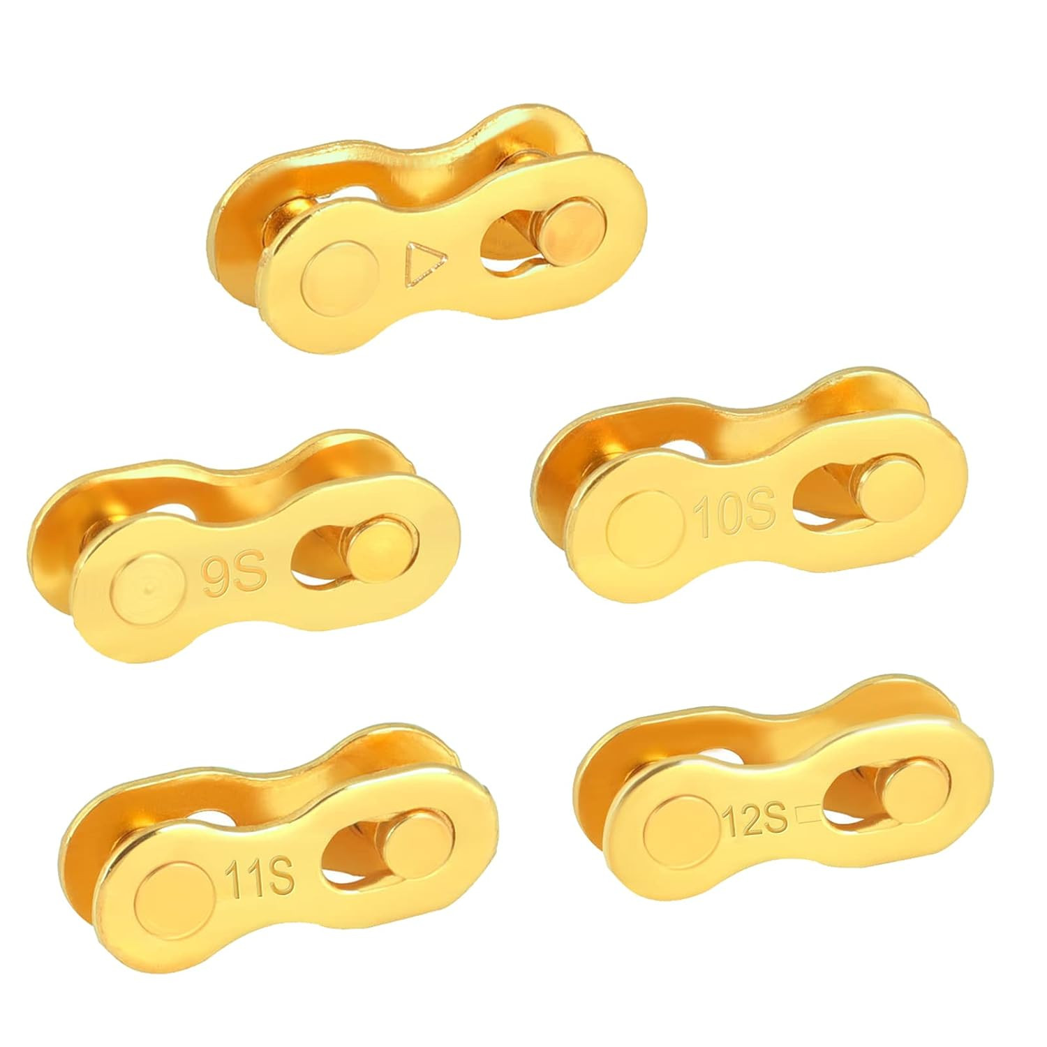 8 Pairs Bicycle Missing Link, 6/7/8/9/10/11/12 Speed Bike Chain Connector Lock S