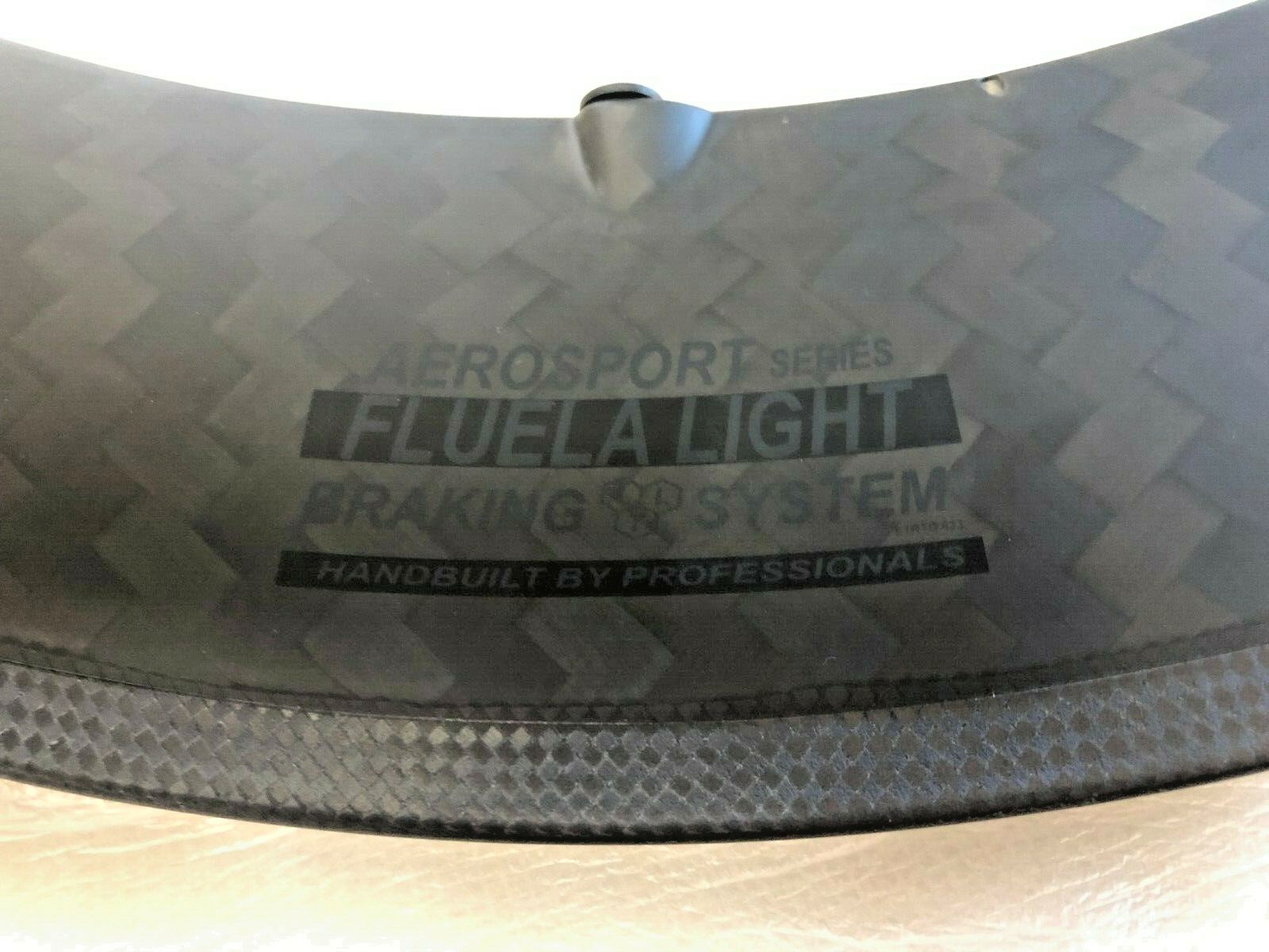 1 Edco Carbon Fiber 85mm Tubular Fluela 16 Hole Rim No Spokes No Nipples No Hub
