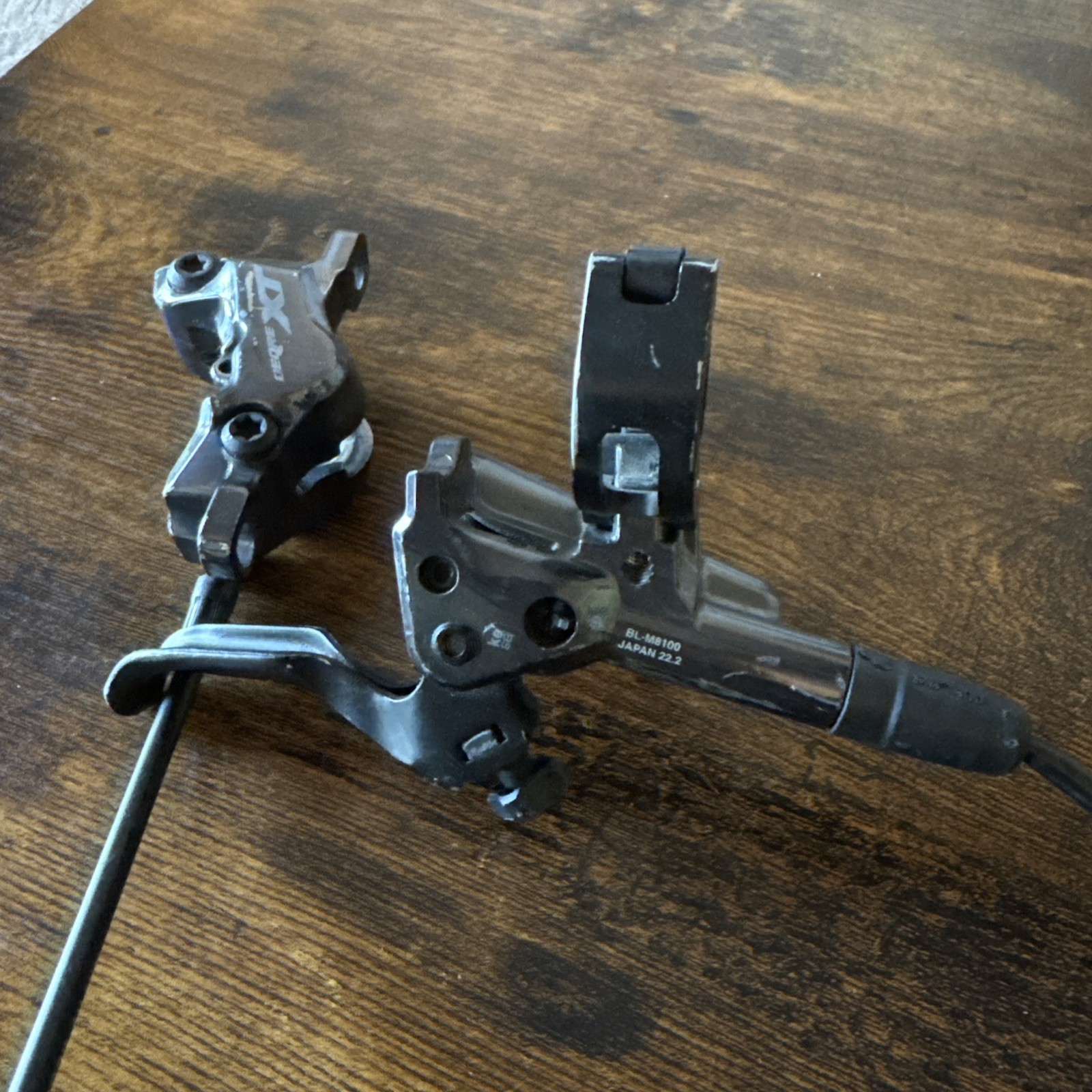 Shimano Deore XT M8100/BR-M8120 Trail Hydraulic Disc Brake Left | 4-Piston