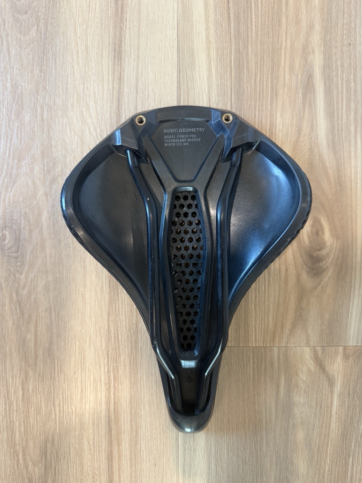 Specialized Power Pro Mirror 155mm Titanium Hollow Rails Road Bike Saddle.