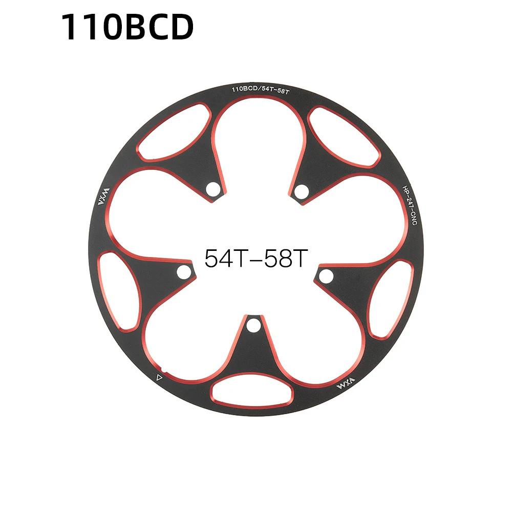 Mountain Bike Chain Protection Cover 110BCD&130BCD 48-60T Crank Set Sprocket