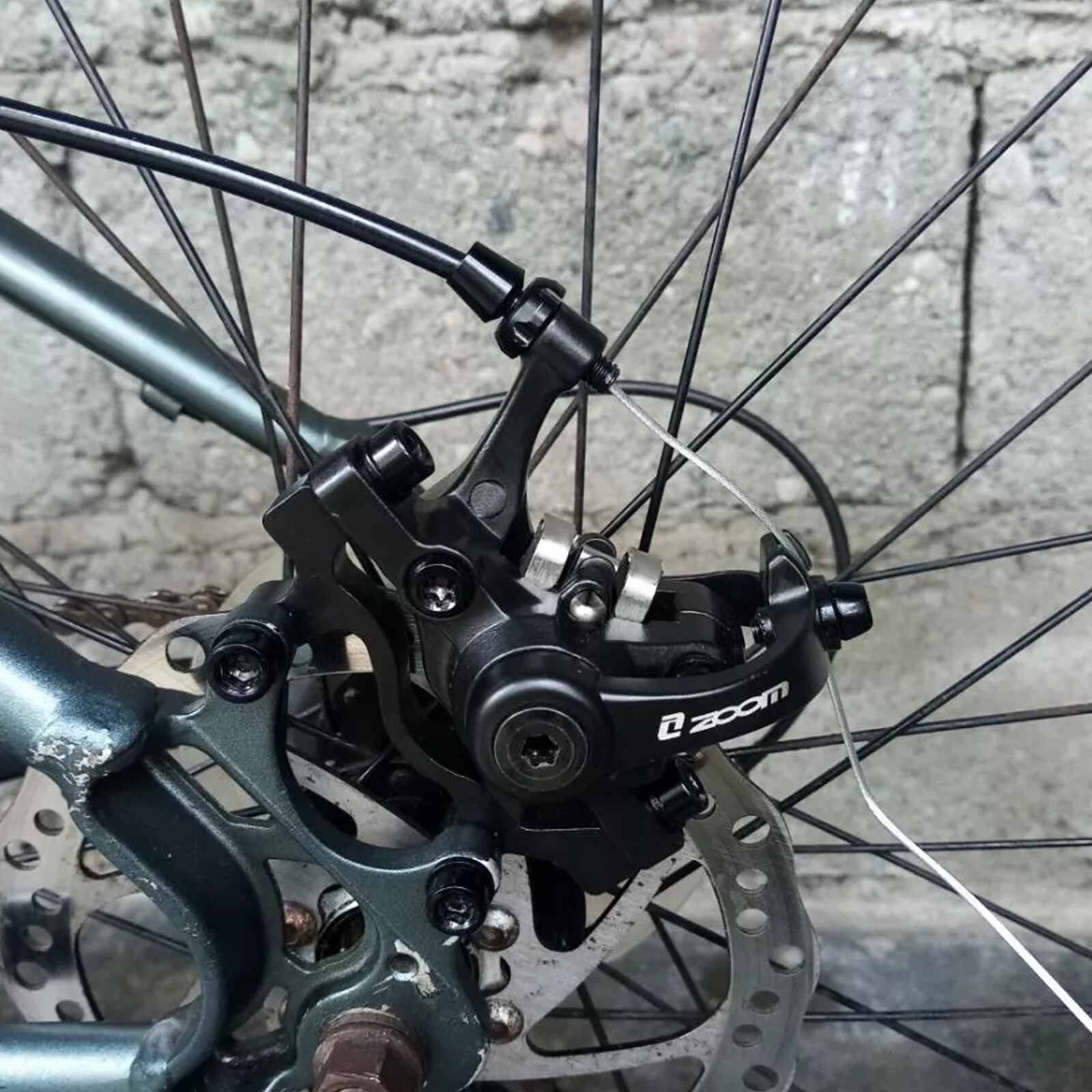 ZOOM DB-680 Double Piston Mechanical Disc Brake Caliper MTB BMX Bike Front/Rear