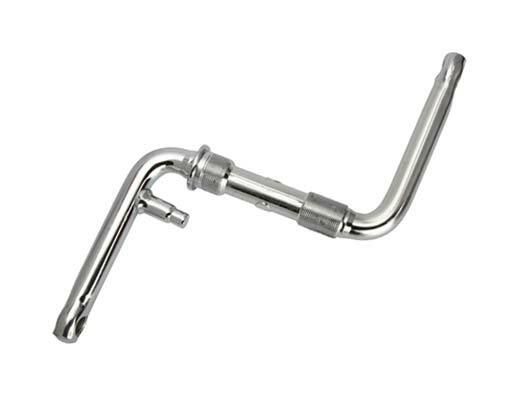 ORIGINAL! ONE/PIECE CRANK 4 1/2″ 115MM IN CHROME,CRUSIER LOWRIDER BIKE PARTS.